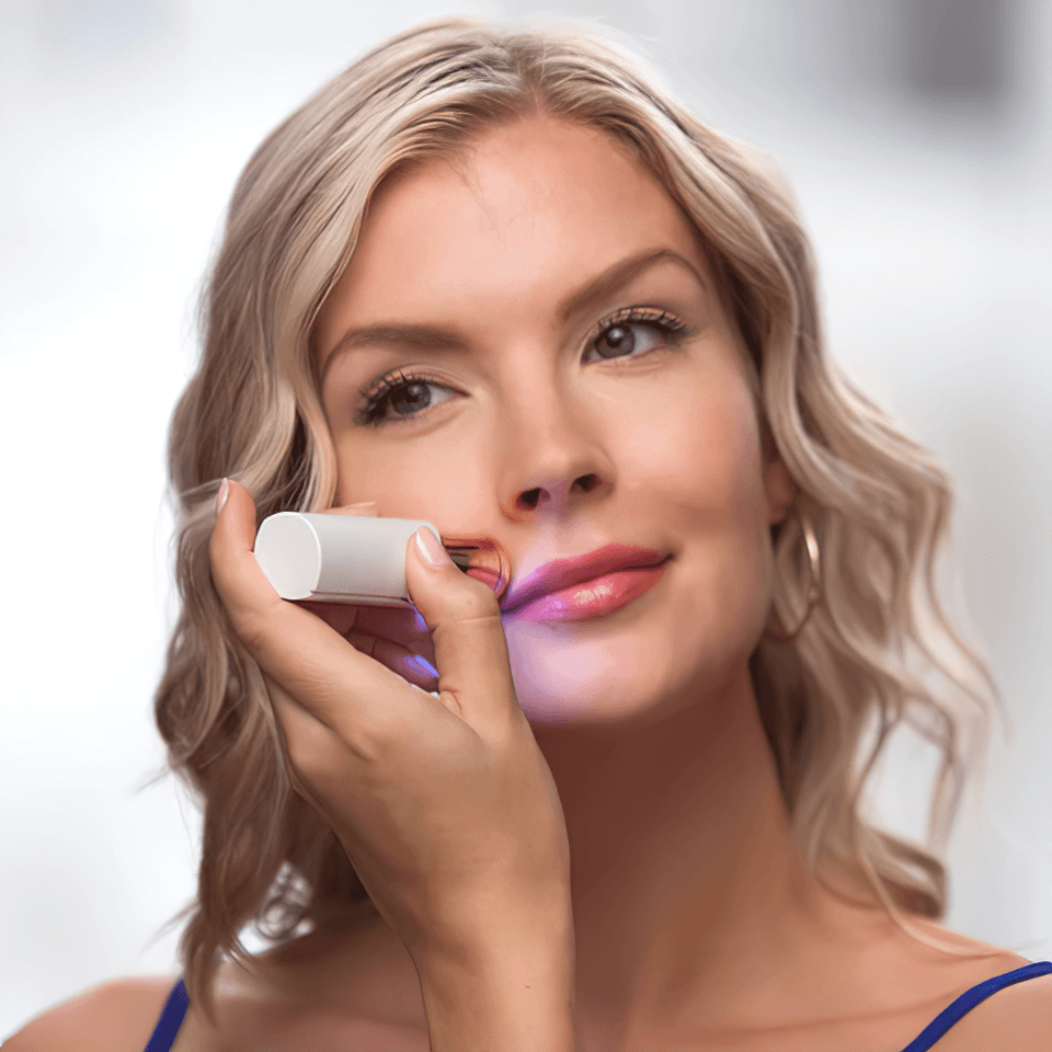 Depilador elétrico facial e corporal